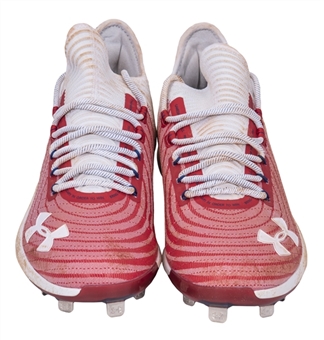 2019 Bryce Harper Game Used Under Armour Cleats (J.T. Sports)